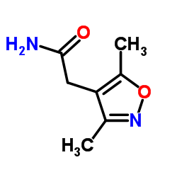 2-(3,5-Dimethyl-1,2-oxazol-4-yl)acetamide结构式