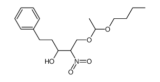 1-(1-Butoxy-ethoxy)-2-nitro-5-phenyl-pentan-3-ol Structure