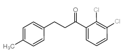 2',3'-DICHLORO-3-(4-METHYLPHENYL)PROPIOPHENONE Structure