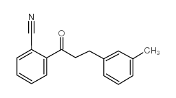 2'-CYANO-3-(3-METHYLPHENYL)PROPIOPHENONE structure