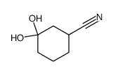 Cyclohexanecarbonitrile, 3,3-dihydroxy结构式