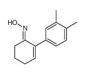 N-[2-(3,4-dimethylphenyl)cyclohex-2-en-1-ylidene]hydroxylamine Structure