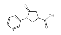 5-氧-1-吡啶-3-基吡咯烷-3-羧酸图片