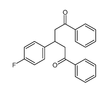 3-(4-fluorophenyl)-1,5-diphenylpentane-1,5-dione Structure