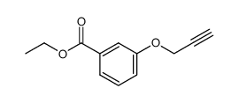 ethyl 3-(prop-2-yn-1-yloxy)benzoate结构式