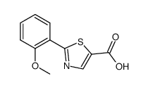 2-(2-methoxyphenyl)thiazole-5-carboxylic acid结构式