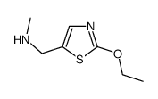 (2-Ethoxy-thiazol-5-ylmethyl)-methyl-amine Structure