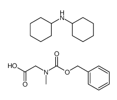 二环己基胺2-(((苄氧基)羰基)(甲基)氨基)醋酸盐图片