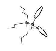 tri-n-butyl(diphenylsilyl)stannane Structure