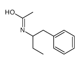 N-(1-phenylbutan-2-yl)acetamide结构式