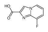 8-氟咪唑并[1,2-a]吡啶-2-羧酸结构式