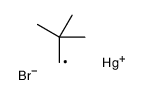 bromo(2,2-dimethylpropyl)mercury Structure