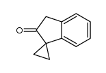 Spiro[cyclopropane-1,1'-indane]-2'-one结构式