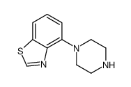 Benzothiazole, 4-(1-piperazinyl)- (9CI) Structure