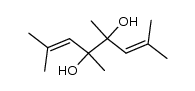 meso-2,4,5,7-tetramethyl-2,4-octadiene-4,5-diol结构式