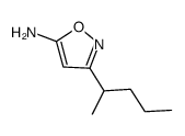 3-(Pentan-2-Yl)-1,2-Oxazol-5-Amine Structure