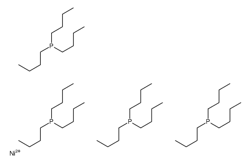 nickel(2+),tributylphosphane Structure