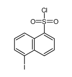 5-碘萘-1-磺酰氯结构式