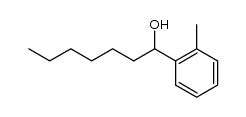 1-(o-tolyl)heptan-1-ol Structure