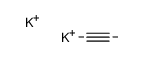 Potassium acetylide Structure