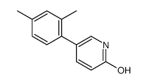 5-(2,4-dimethylphenyl)-1H-pyridin-2-one Structure