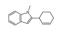 2-Cyclohex-2-enyl-1-methyl-1H-indole结构式