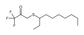 3-decan-3-ylsulfanyl-1,1,1-trifluoropropan-2-one结构式