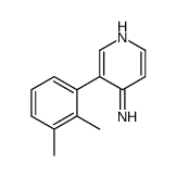 3-(2,3-dimethylphenyl)pyridin-4-amine结构式