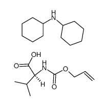 Aloc-Val-OH*DCHA Structure