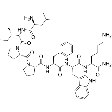 Cardiotoxin Analog (CTX) IV 6-12 Structure