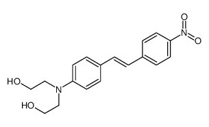2-[N-(2-hydroxyethyl)-4-[2-(4-nitrophenyl)ethenyl]anilino]ethanol结构式