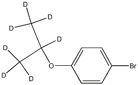 4-(iso-Propoxy-d7)-bromobenzene结构式