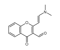 (E)-2-(2-(dimethylamino)vinyl)-4-oxo-4H-chromene-3-carbaldehyde Structure