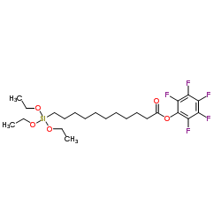 10-(Pentafluorophenoxycarbonyl)decyltriethoxysilane图片