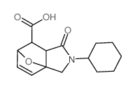 3-cyclohexyl-4-oxo-10-oxa-3-azatricyclo[5.2.1.0~1,5~]dec-8-ene-6-carboxylic acid(SALTDATA: FREE) picture