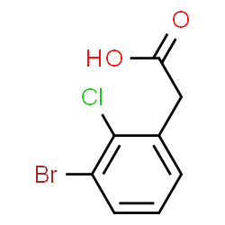 2-(3-Bromo-2-chlorophenyl)acetic acid picture