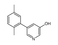 5-(2,5-dimethylphenyl)pyridin-3-ol结构式