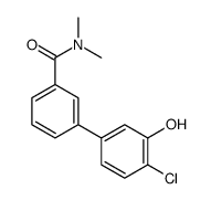 3-(4-chloro-3-hydroxyphenyl)-N,N-dimethylbenzamide Structure