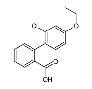 2-(2-chloro-4-ethoxyphenyl)benzoic acid Structure