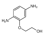 2-(2,5-diaminophenoxy)ethanol Structure