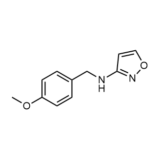 (4-Methoxybenzyl)isoxazol-3-amine Structure