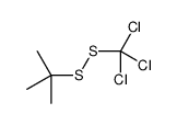 2-methyl-2-(trichloromethyldisulfanyl)propane结构式