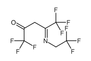 1,1,1,5,5,5-hexafluoro-4-(2,2,2-trifluoroethylimino)pentan-2-one Structure
