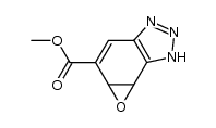 methyl 6,7-epoxy-6,7-dihydro-1H-benzotriazole-5-carboxylate结构式