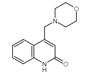 4-(morpholin-4-ylmethyl)-1H-quinolin-2-one Structure