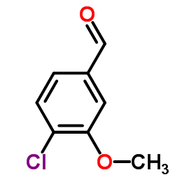 4-Chloro-3-methoxybenzaldehyde Structure