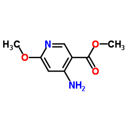 Methyl 4-amino-6-methoxynicotinate Structure