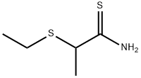 2-(ethylsulfanyl)propanethioamide Structure