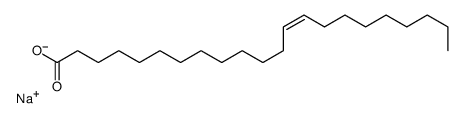 sodium (Z)-docos-13-enoate structure