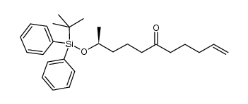 (S)-10-((tert-butyldiphenylsilyl)oxy)undec-1-en-6-one Structure
